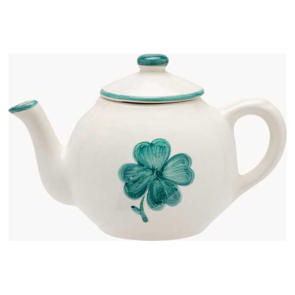 Handbemalte Teekanne Shamrock, 600 ml