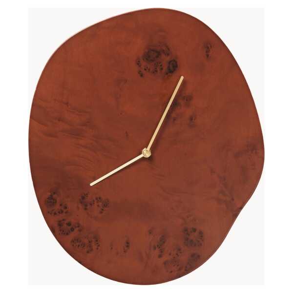 Holz-Wanduhr Melt