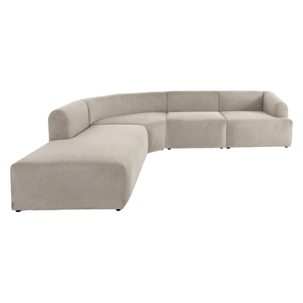 LeGer Home by Lena Gercke Ecksofa LYZA L-Form links/rechts, Modularsofa "XL", Maße B/T/H: 287/267/74 cm, aus 4 Modulen, zusammen oder einzeln stellbar