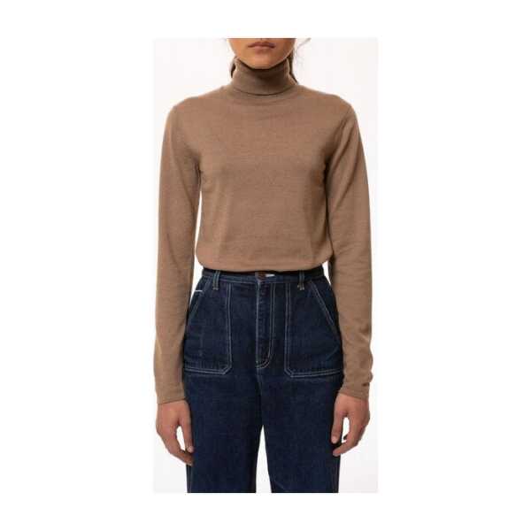 Nudie Jeans Pullover Vivi Rollneck aus Wollmix