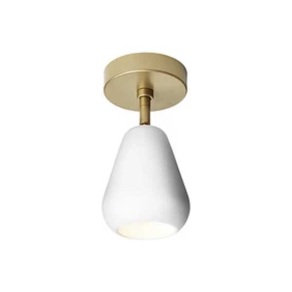 Nuura Aps - Anoli Spot Surface Deckenstrahler, gold/weiß, 20 cm Nuura