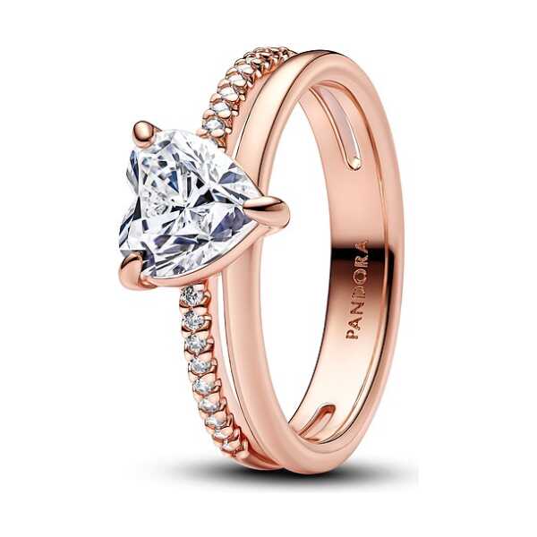 Pandora Damenring Classic Stone 183100C01-54