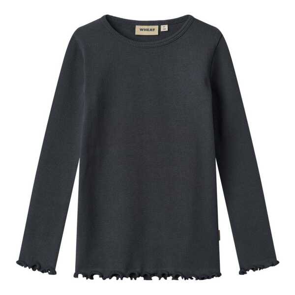 WHEAT Langarmshirt Rib T-Shirt L/S Ida