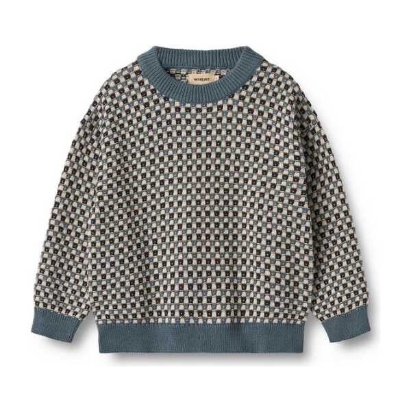 WHEAT Rundhalspullover WHEAT Jaquard Pullover Flores (1-tlg)