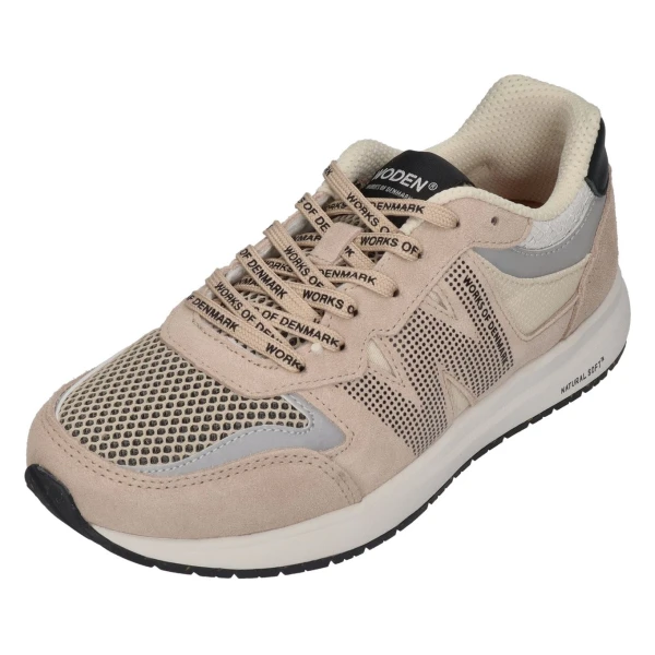 WODEN RIGMOR OPEN MESH WL702 Sneaker coffee cream