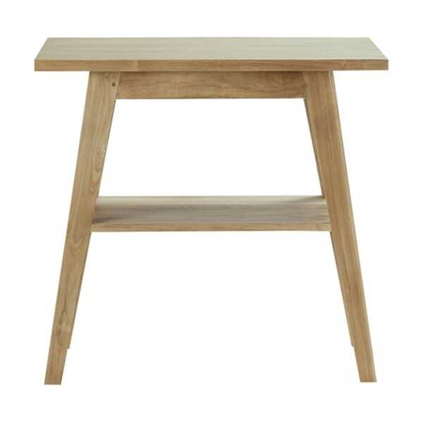 Badezimmermöbel aus massivem Teakholz 80 cm