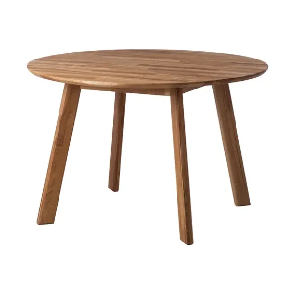 Esstisch MooraWOOD Ø 120cm Braun/Beige/Eiche Eiche