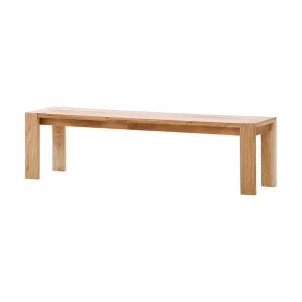 Sitzbank 145cm Braun/Eiche