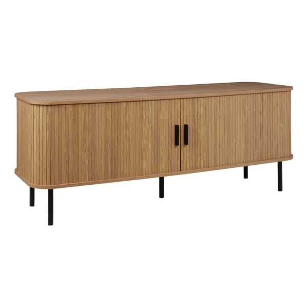 TV-Möbel aus Holzwerkstoff, heller Holzfarbton