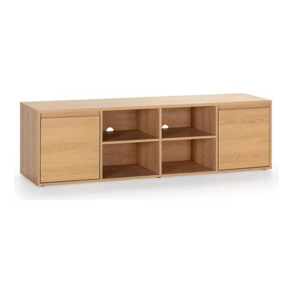 TV-Schrank 2 Türen, Eichenfarbe