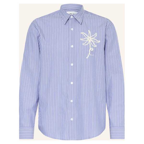 Nn.07 Hemd Quinsy Regular Fit blau
