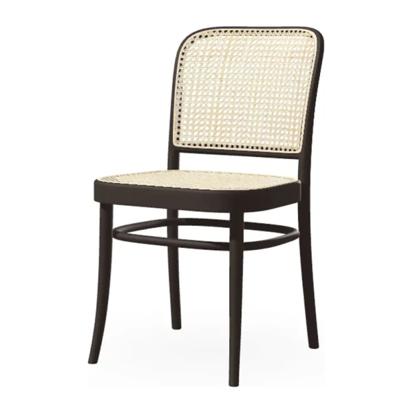 TON Ton no.811 Stuhl Rattan Coffee B4-New Rattan