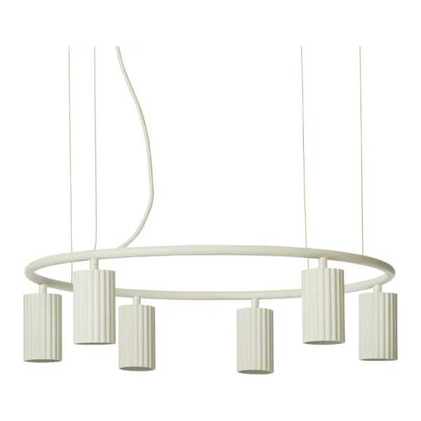 Pholc Donna Circle 60 Pendelleuchte Leinen
