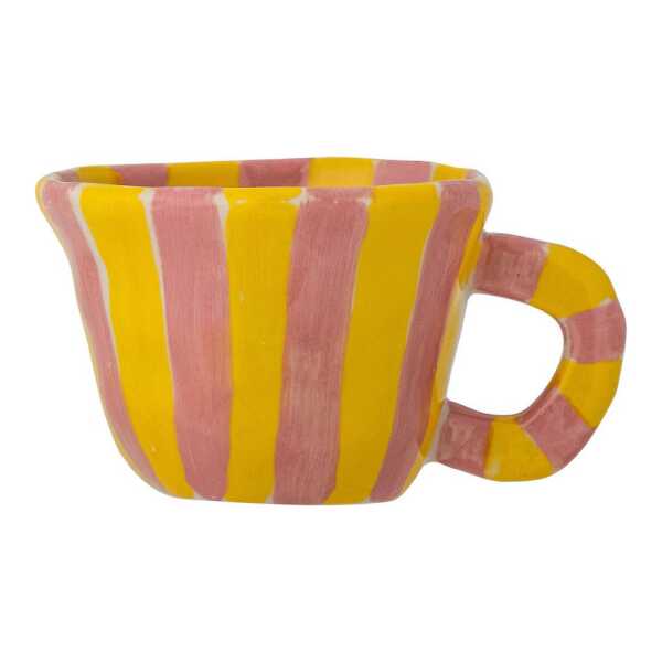 Bloomingville Tasse Bloomingville Nini Tasse, Rose, Steingut, 100 ml, Steingut