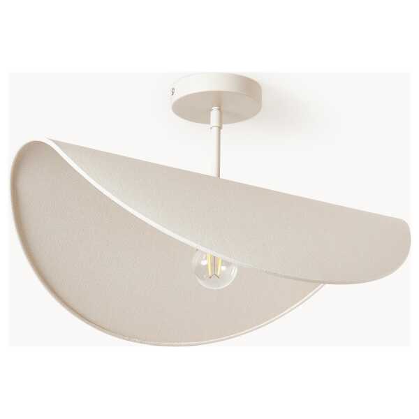 Design-Deckenleuchte Kenzie aus Leinen