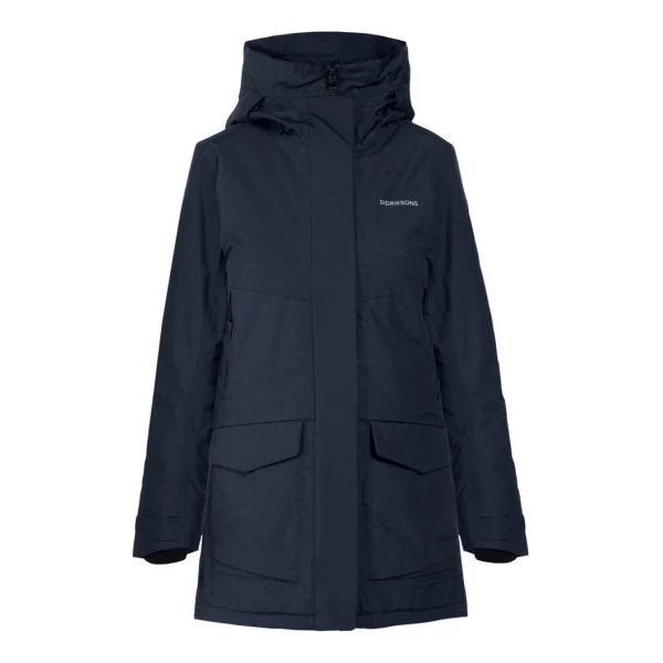 Didriksons Parka Frida Damen Winterjacke, Wintermantel, Regenmantel, Kapuzenjacke, Funktionsjacke