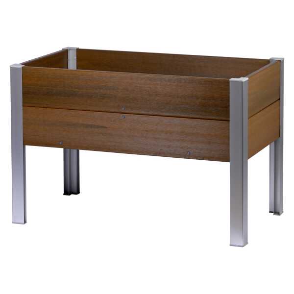 Dobar Hochbeet WPC 91 cm x 50 cm x 60 cm Teak