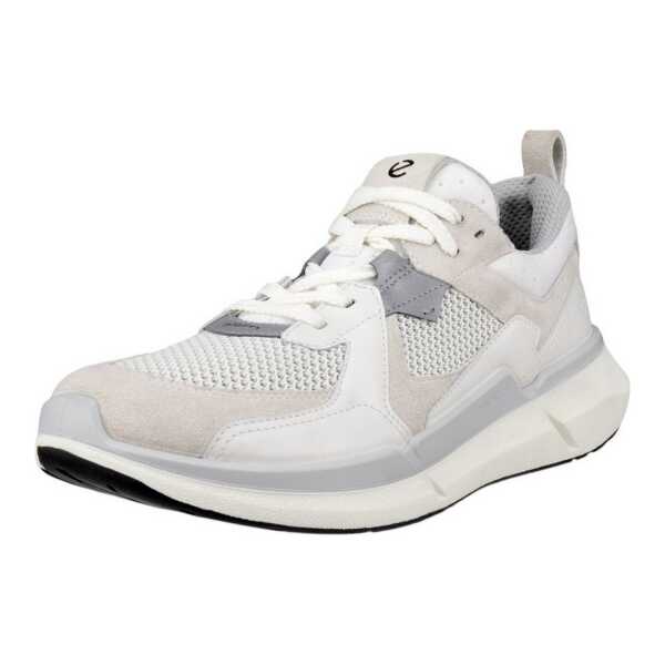 Ecco Biom 2.2 (ECCO Leder) weiss/beige Damen Sneaker