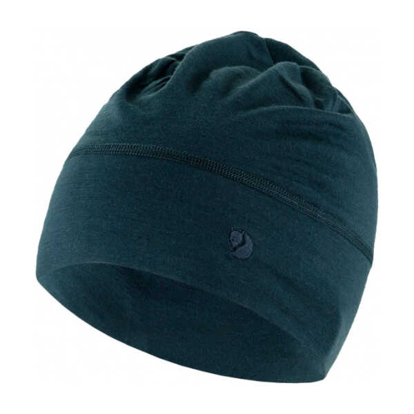 Fjällräven - Abisko Lite Wool Beanie - Mütze Gr One Size blau