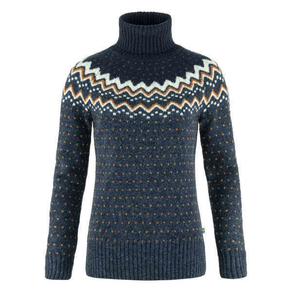 Fjällräven Damen Övik Knit Roller Neck Pullover