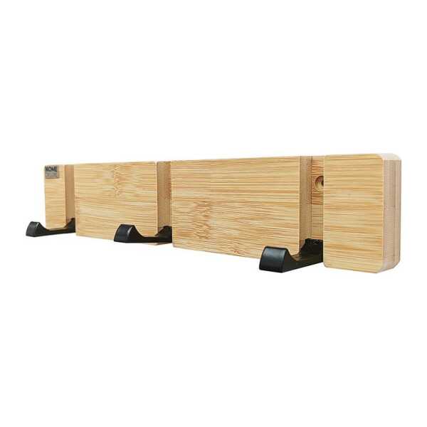 HOME DELUXE Garderobenleiste inkl. Haken und Magnete, Wandgarderobe, Kleiderhaken, Garderobe, Garderobenhaken