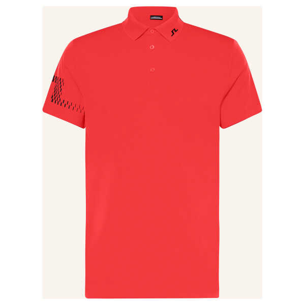 J.Lindeberg Funktions-Poloshirt rot