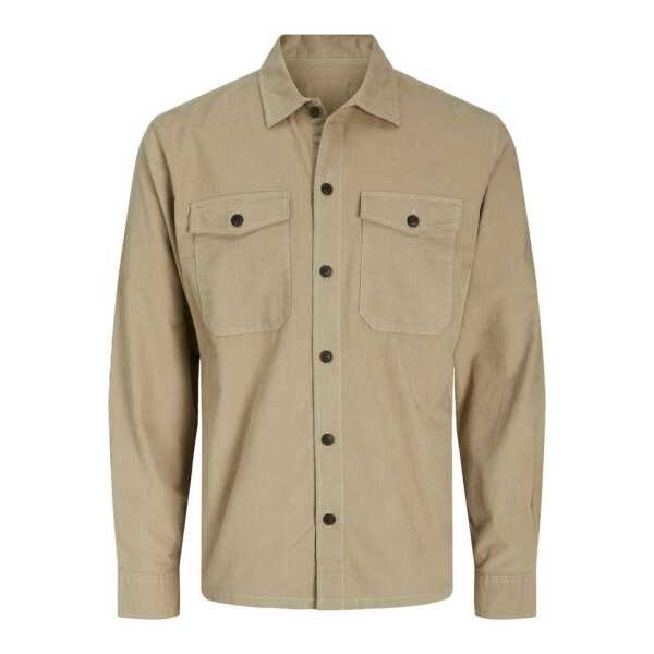 Jack & Jones Langarmhemd Herren Hemd Langarm JJEJAY OVERSHIRT CORDUROY L/S LN