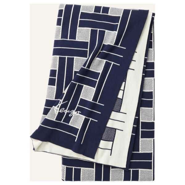 Kenzo Home Plaid Kweave blau