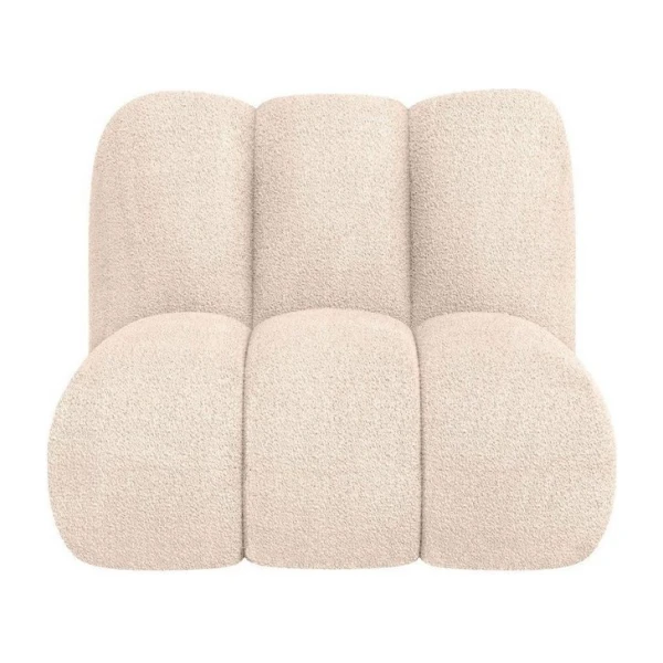 LeGer Home by Lena Gercke Sessel Priya Loungesessel, moderne Steppung, auch in Bouclé, perfektes Einzelstück, gemütlich und modern, B/T/H: 102,5/106,5/83 cm