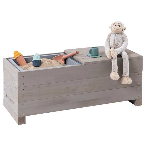 Muddy Buddy® Sandkasten & Kindersitzbank Discoverer