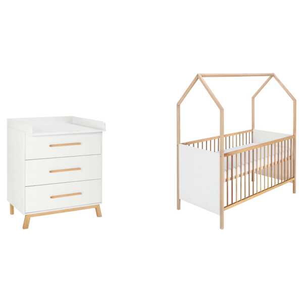 Schardt 2-tlg. Babyzimmer Venice mit Babybett Haus