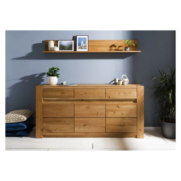 Sideboard Wildeiche 173x40x85 braun geölt KENT #308