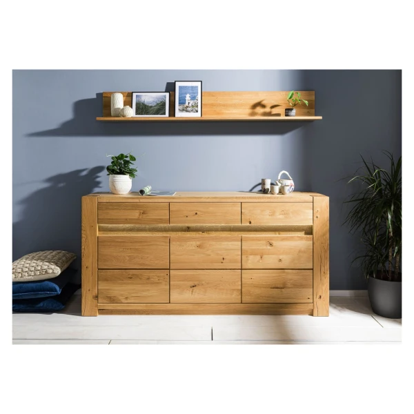 Sideboard Wildeiche 173x40x85 natur geölt KENT #108
