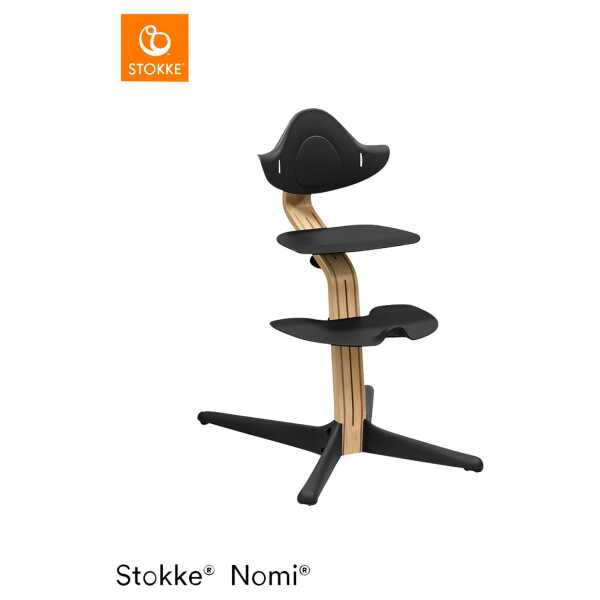 Stokke® Nomi Bundle Hochstuhl Eiche inkl. Newbornset und Babyset
