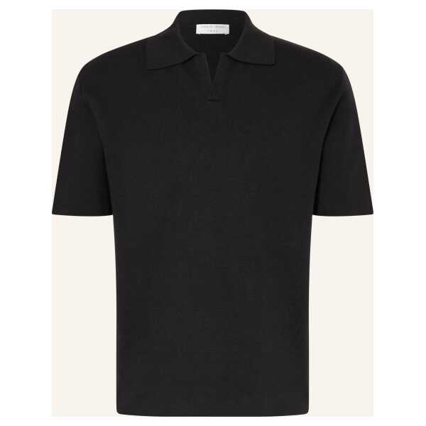 Tiger Of Sweden Strick-Poloshirt Maelon schwarz
