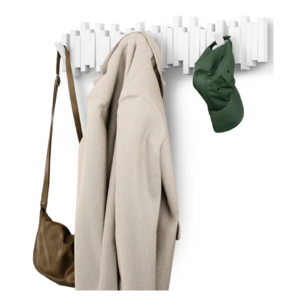 Umbra Wandgarderobe Sticks Multi Hook weiß