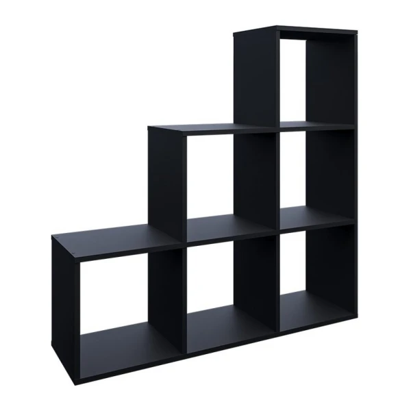Vicco Raumteiler, Schwarz, 107.2 x 107.8 cm, 1-tlg., Drehbar