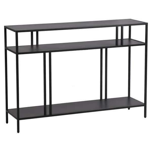 [en.casa] KONSOLENTISCH Schwarz PremiumXL