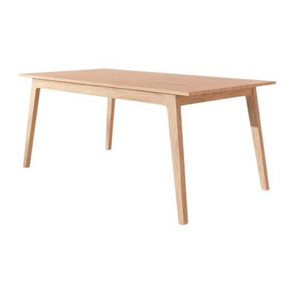 Tisch aus massiver Eiche, 6–8 Pers.