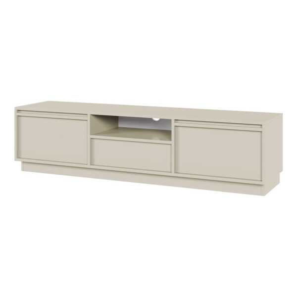 TV-Möbel 2-türig mit Schublade, greige, 154 cm