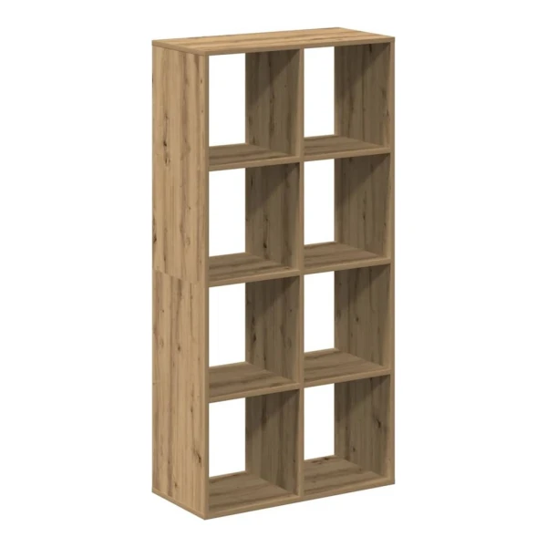 vidaXL Bücherregal Raumteiler-Bücherregal Artisan-Eiche 69,5x29x137,5 cm, 1-tlg.