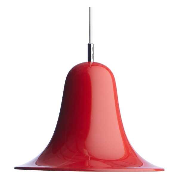 VERPAN Pantop Hängeleuchte Ø 23 cm rot glänzend