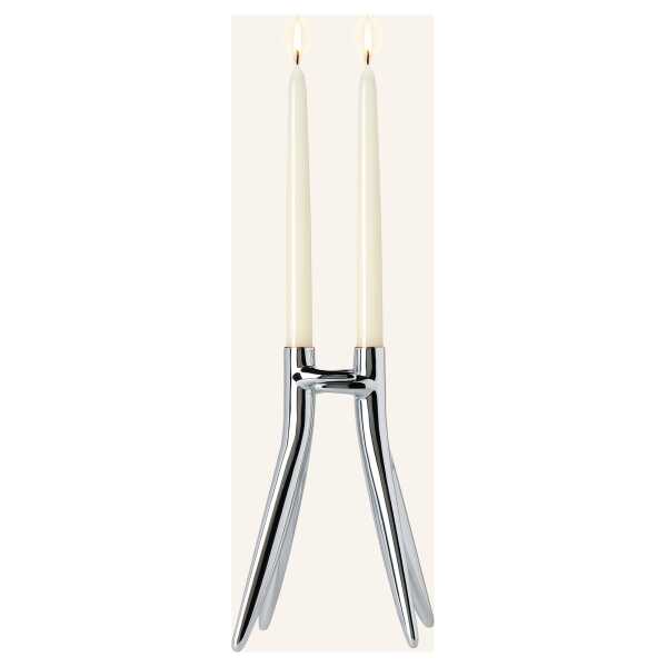 Kartell Kerzenhalter Abbracciaio silber