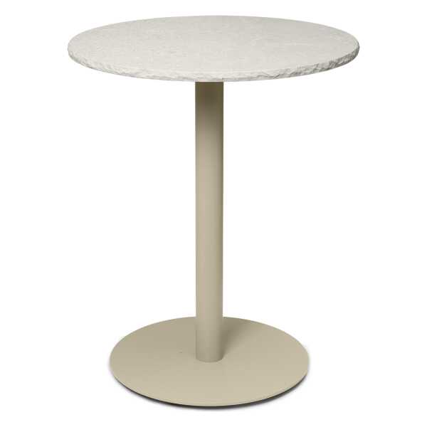 Ferm Living Mineral Café-Tisch Bianco curia, cashmere