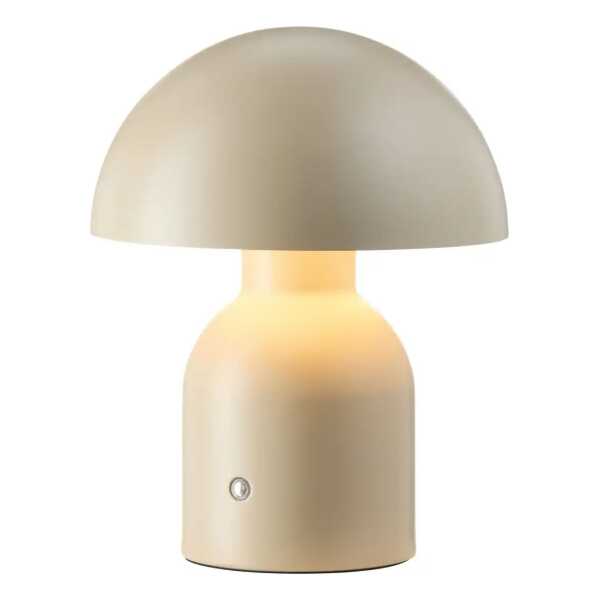 KHG Tischleuchte ¦ beige ¦ Maße (cm): H: 20 Ø: 25 Lampen & Leuchten > Tischlampen - Höffner