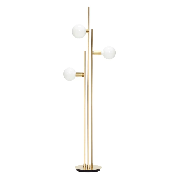 Balance Stehlampe Messingfarben