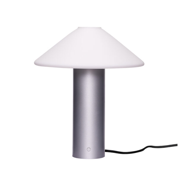 Orbit Tischlampe Metallic silver