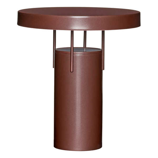 BringMe Tragbare Lampe Metallic Bordeaux