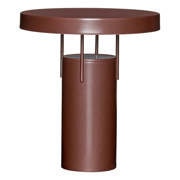BringMe Tragbare Lampe Metallic Bordeaux