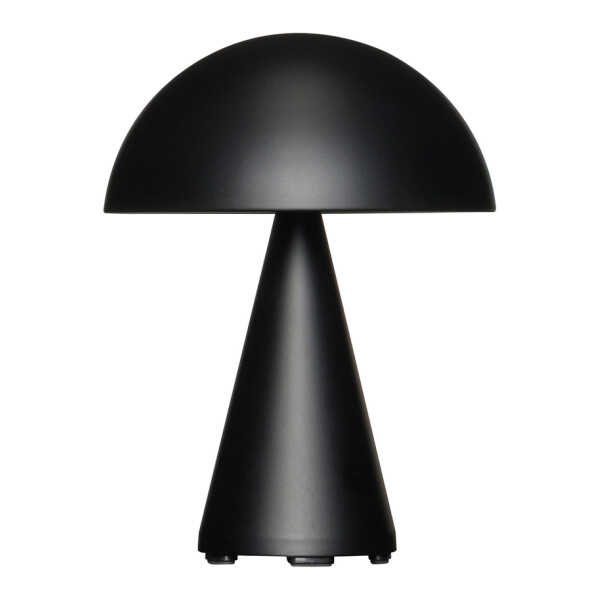 Mush Tragbare Lampe Matt Schwarz